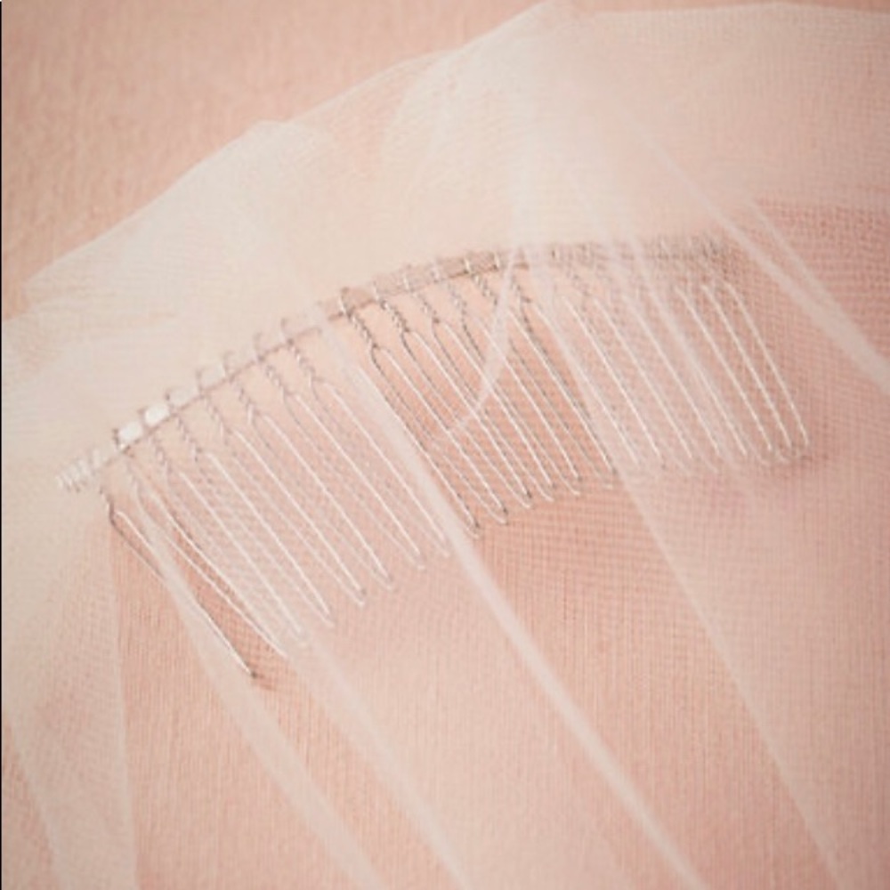BHLDN Cloudbreak Veil in Ivory